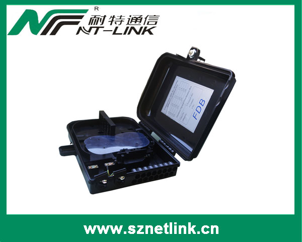New arrival high quality Black Outdoor 16 Core FTTH box